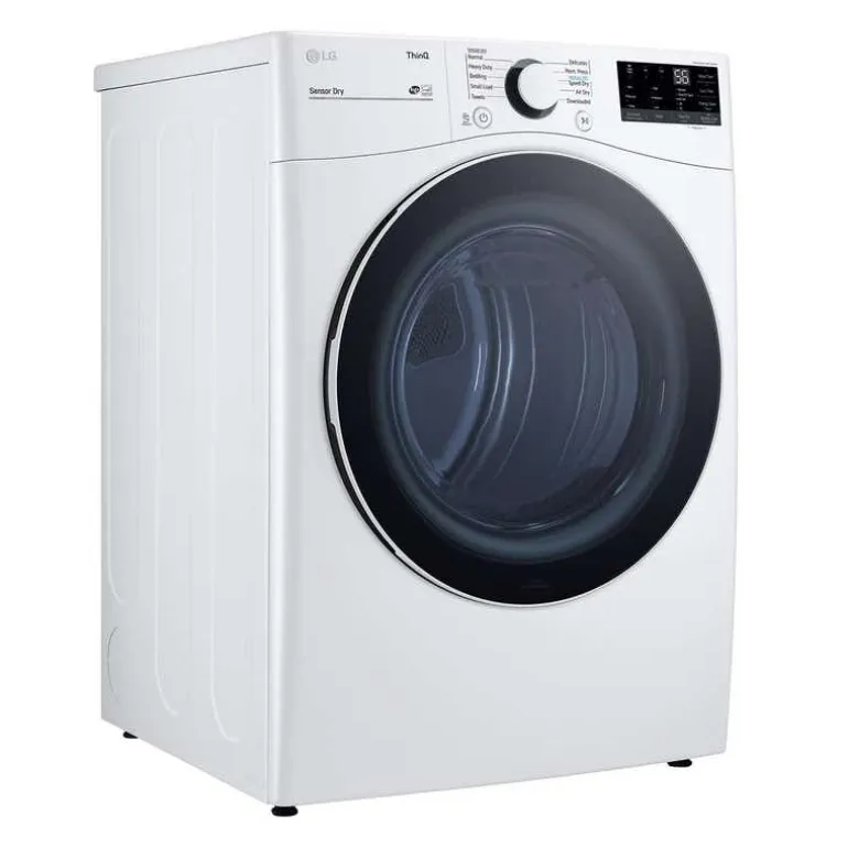 LG Dryer Front-Load White 27" - DLE3600W