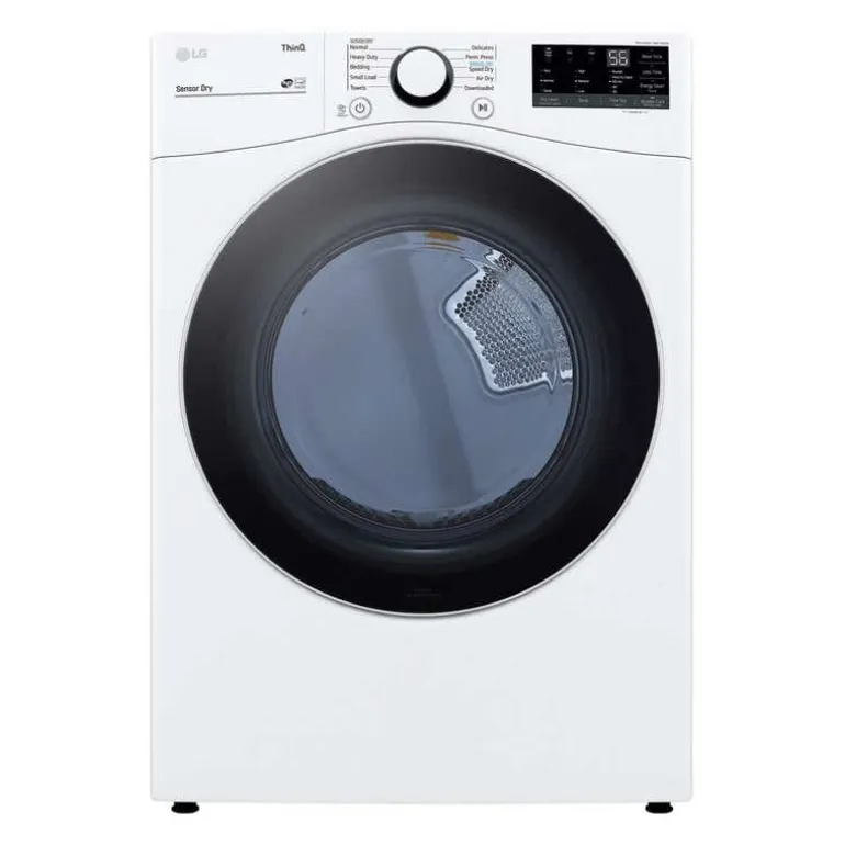 LG Dryer Front-Load White 27" - DLE3600W