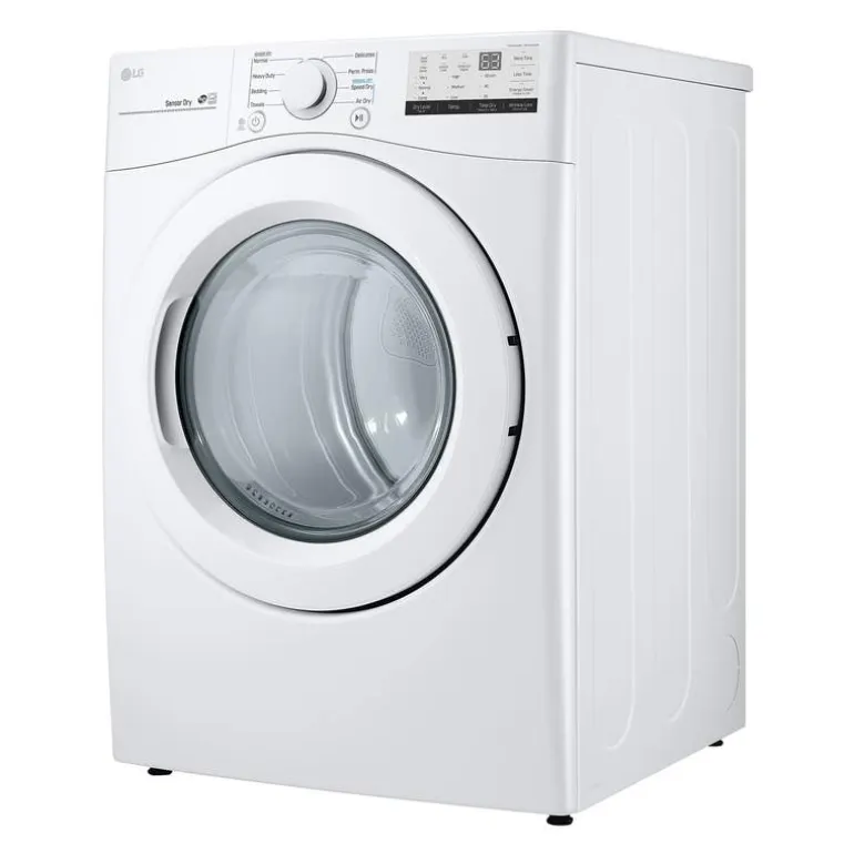 LG Dryer Front-Load White 27" - DLE3400W