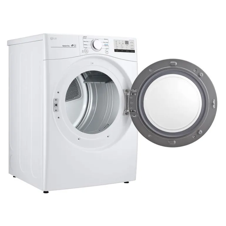 LG Dryer Front-Load White 27" - DLE3400W