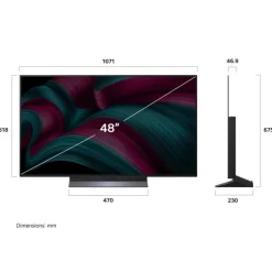 LG 48in Smart TV OLED UHD 4K - OLED48C5PUA
