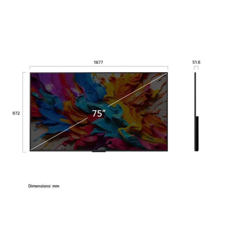 LG 75in Smart TV QNED UHD 4K - 75QNED9MAUA