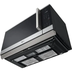 LG Microwave and Range Hood, Stainless Steel, 1050 W, 400 - MVEL2125X