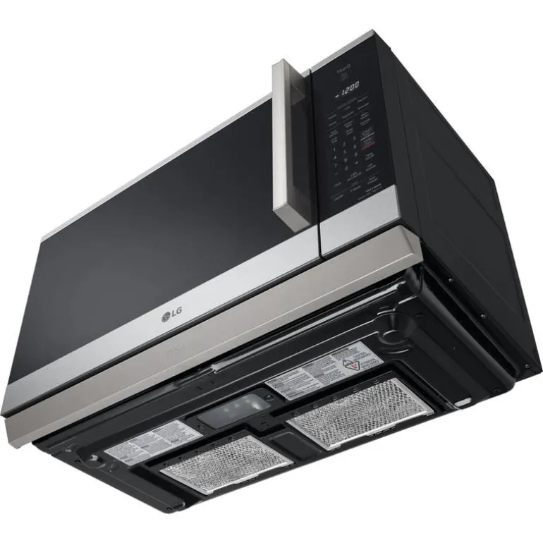 LG Microwave and Range Hood, Stainless Steel, 1050 W, 400 - MVEL2125X