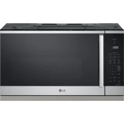 LG Microwave and Range Hood, Stainless Steel, 1050 W, 400 - MVEL2125X