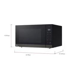 LG Microwaves Black Stainless 24