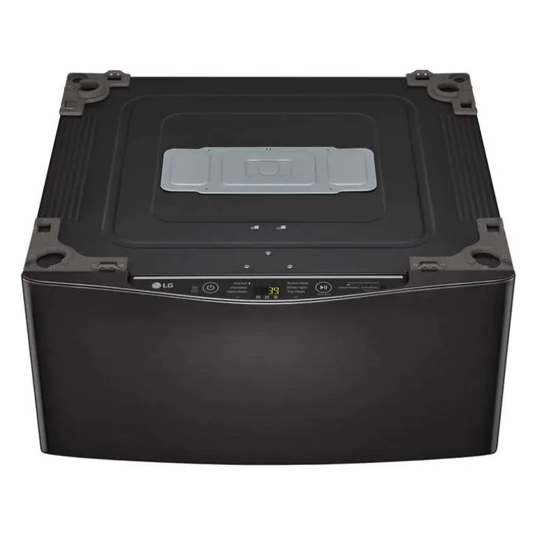 LG Pedestal Washer Top-Load Black 29" - WD200CB