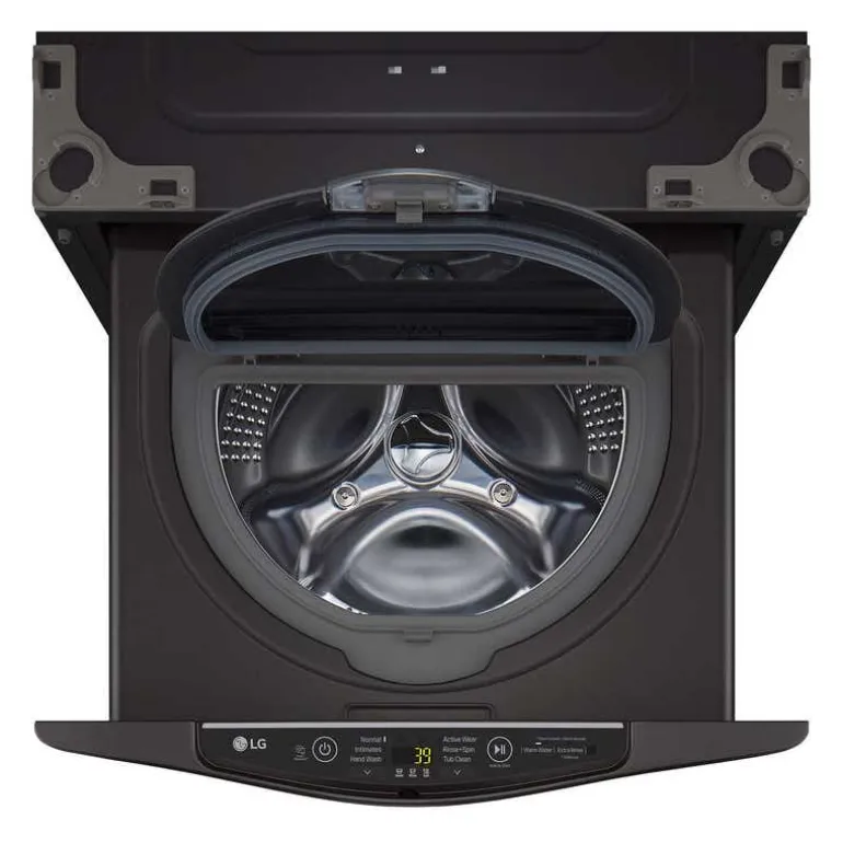 LG Pedestal Washer Top-Load Black 29" - WD200CB