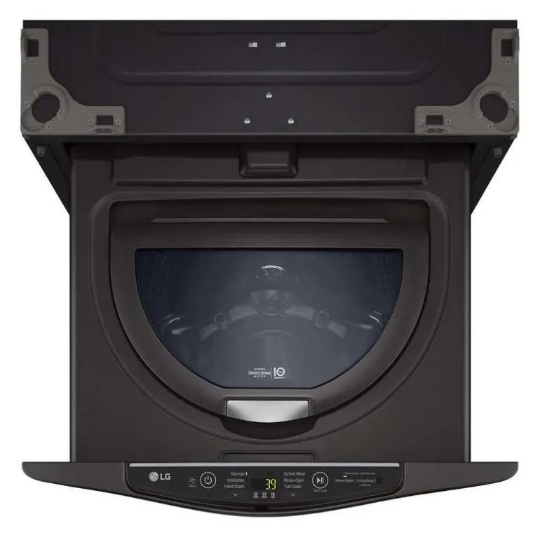 LG Pedestal Washer Top-Load Black 29" - WD200CB