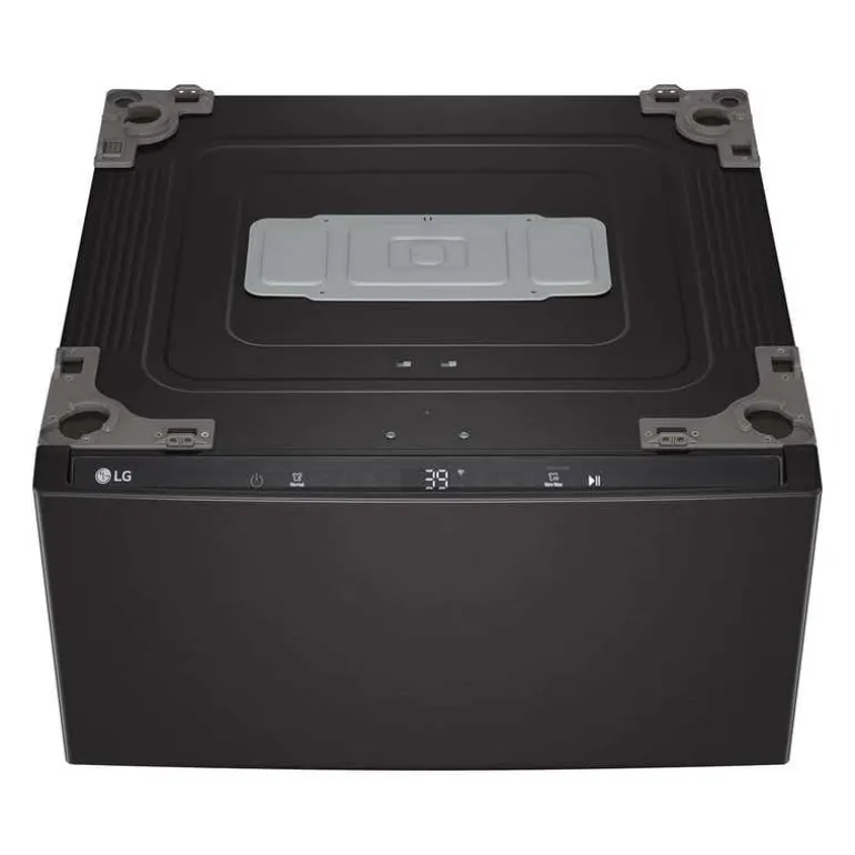 LG Pedestal Washer Top-Load Black Stainless 29" - WD300CB