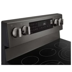 LG Range Black Stainless 30" Electric Glass-Ceramic - LREN6325ZE