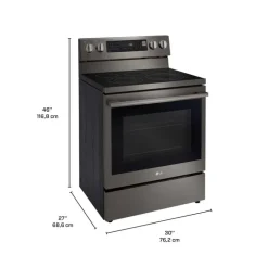 LG Range Black Stainless 30