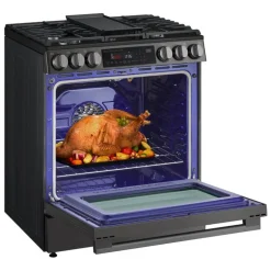 LG Range Black Stainless 30" Electric Gas - LSGL6335Z