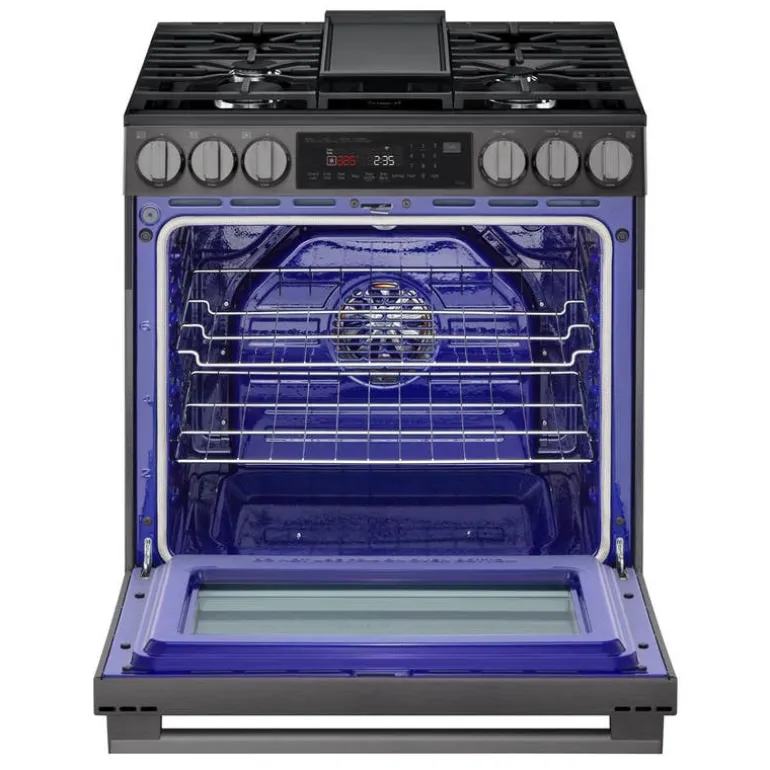LG Range Black Stainless 30" Electric Gas - LSGL6335Z