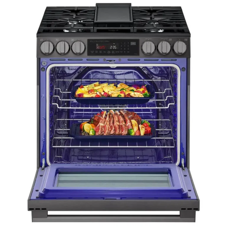 LG Range Black Stainless 30" Electric Gas - LSGL6335Z