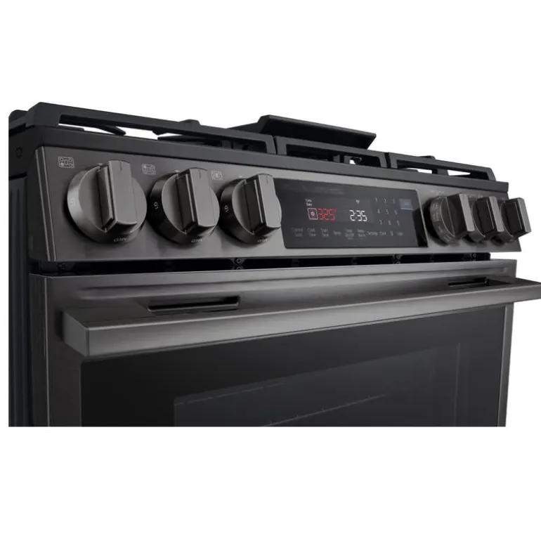 LG Range Black Stainless 30" Electric Gas - LSGL6335Z