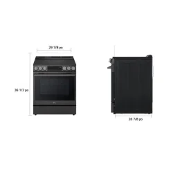 LG Range Black Stainless 30