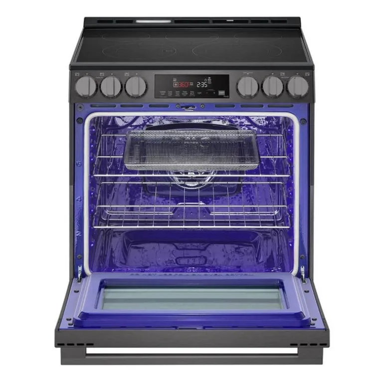 LG Range Black Stainless 30" Electric Glass-Ceramic - LSEL6333ZE