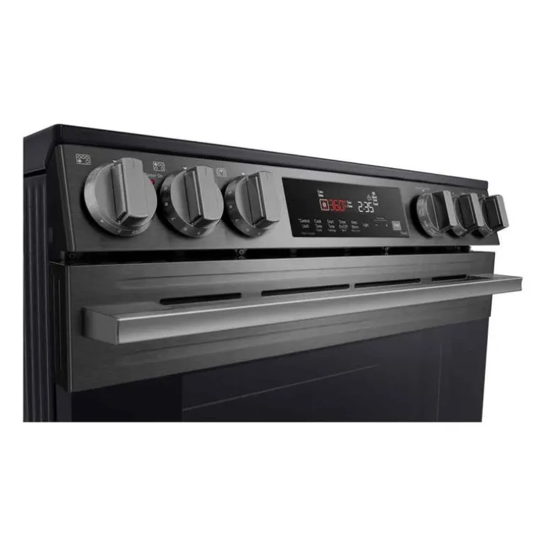 LG Range Black Stainless 30" Electric Glass-Ceramic - LSEL6333ZE