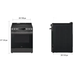 LG Range Black Stainless 30