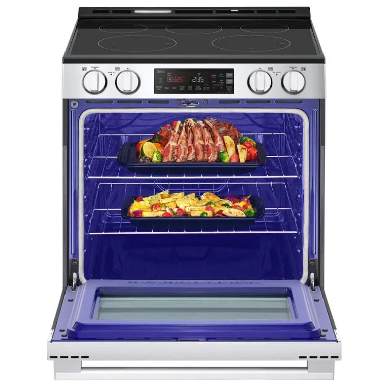 LG Range Stainless Steel 30" Electric Glass-Ceramic - LSEL6331XE