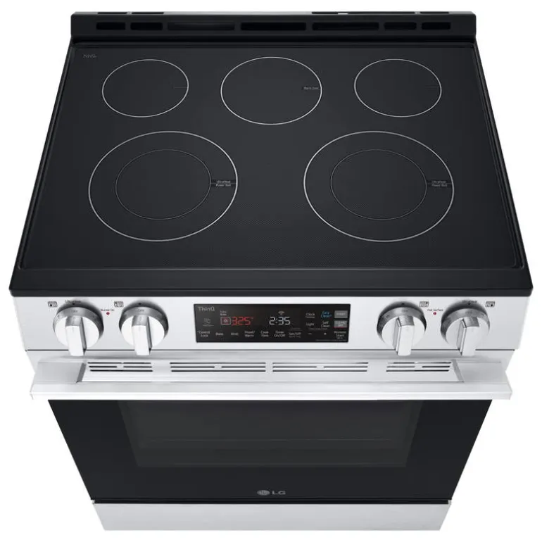 LG Range Stainless Steel 30" Electric Glass-Ceramic - LSEL6331XE