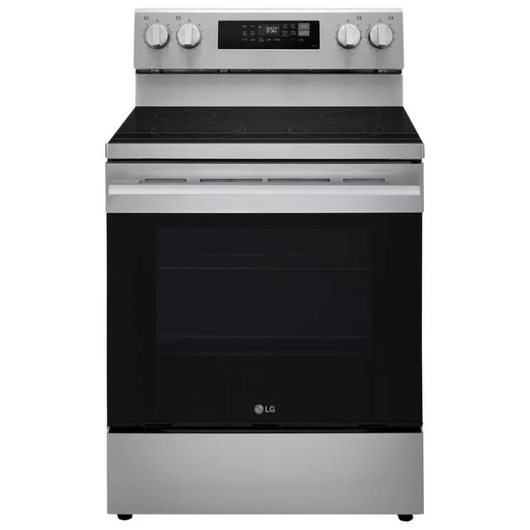 LG Range Stainless Steel 30" Electric Glass-Ceramic - LREN6321YE