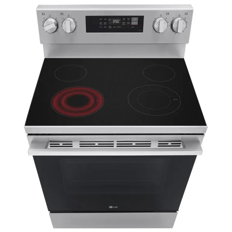 LG Range Stainless Steel 30" Electric Glass-Ceramic - LREN6321YE