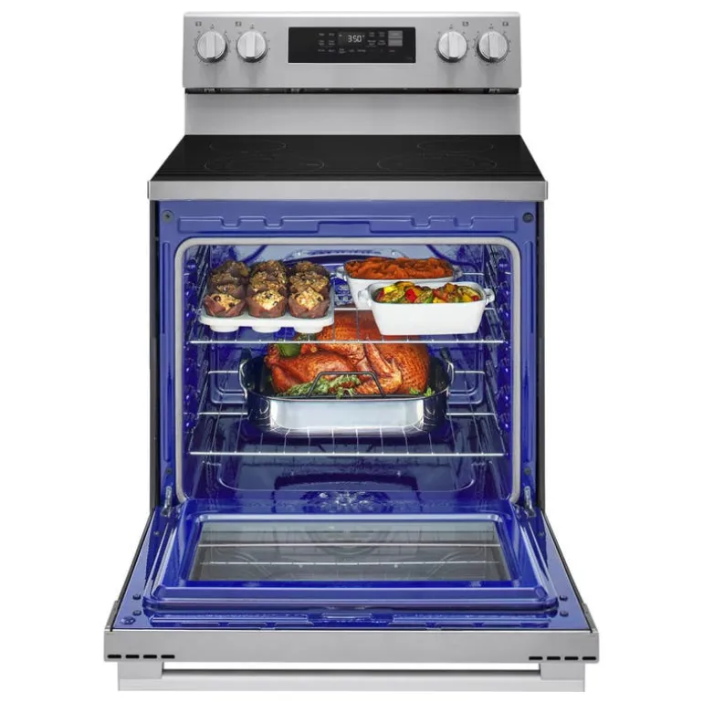 LG Range Stainless Steel 30" Electric Glass-Ceramic - LREN6321YE