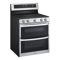 LG Range Stainless Steel 30" Electric Glass-Ceramic - LDEL7324SE