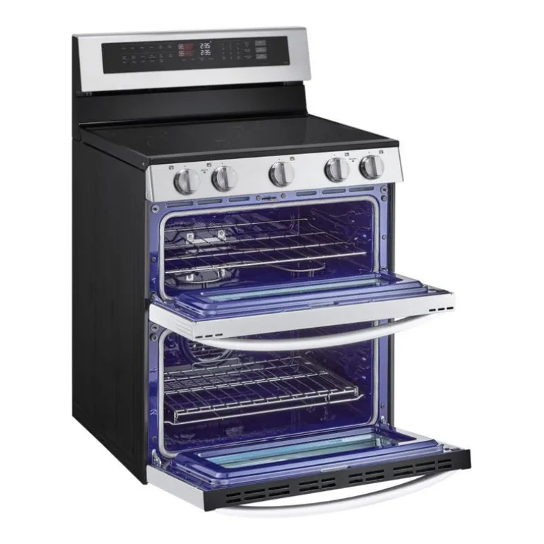LG Range Stainless Steel 30" Electric Glass-Ceramic - LDEL7324SE