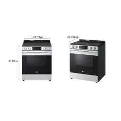 LG Range Stainless Steel 30" Electric Glass-Ceramic - LSEL6331F