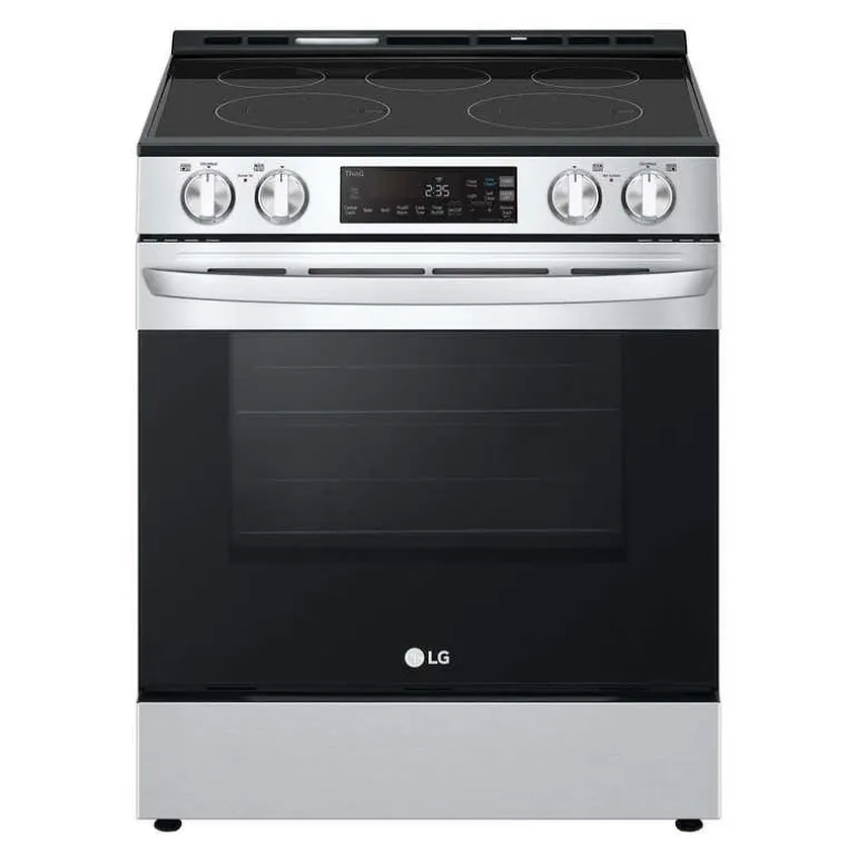 LG Range Stainless Steel 30" Electric Glass-Ceramic - LSEL6331F