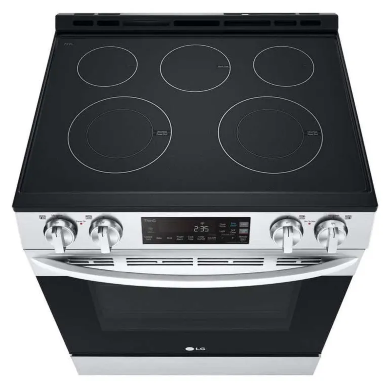 LG Range Stainless Steel 30" Electric Glass-Ceramic - LSEL6331F