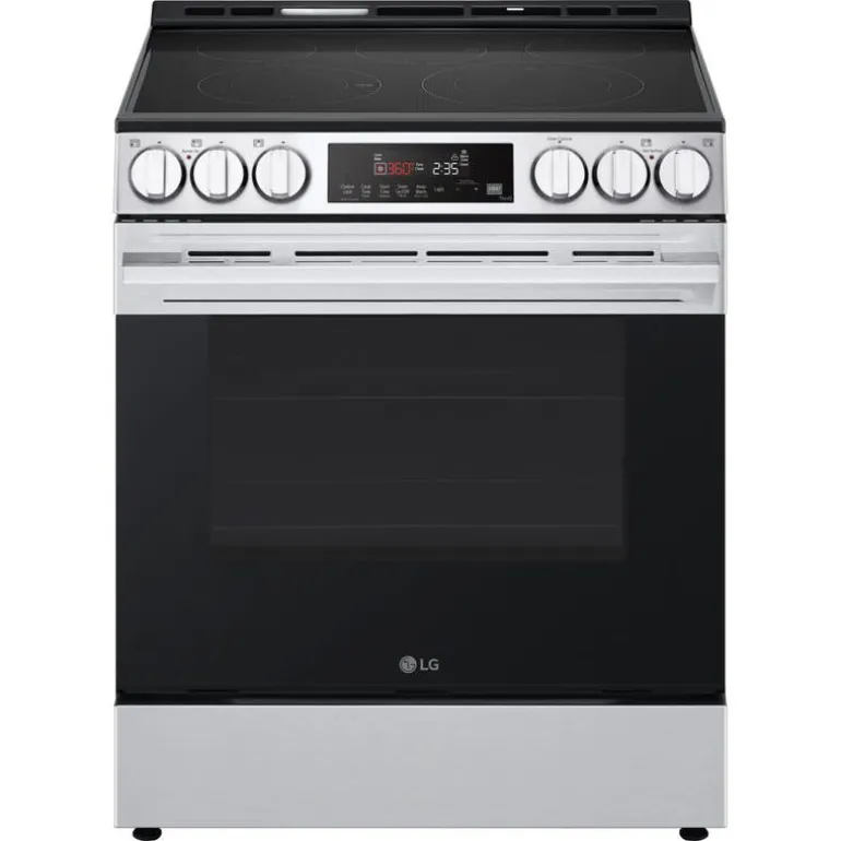 LG Range Stainless Steel 30" Electric Glass-Ceramic - LSEL6333XE