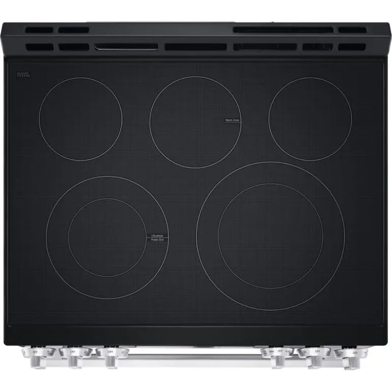LG Range Stainless Steel 30" Electric Glass-Ceramic - LSEL6333XE