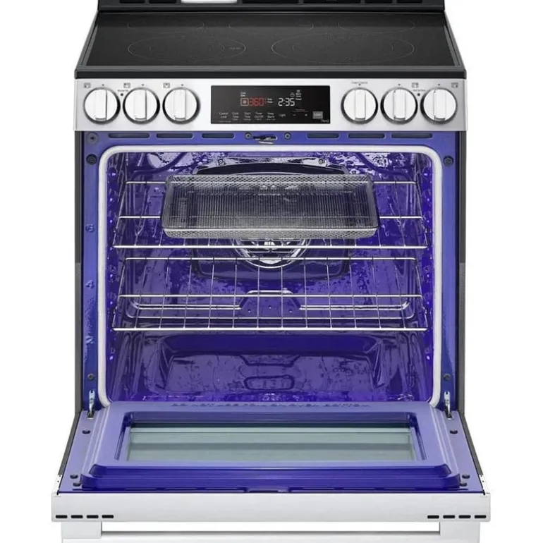 LG Range Stainless Steel 30" Electric Glass-Ceramic - LSEL6333XE