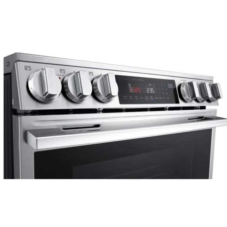 LG Range Stainless Steel 30" Electric Glass-Ceramic - LSEL6335XE