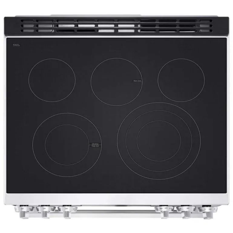 LG Range Stainless Steel 30" Electric Glass-Ceramic - LSEL6335XE