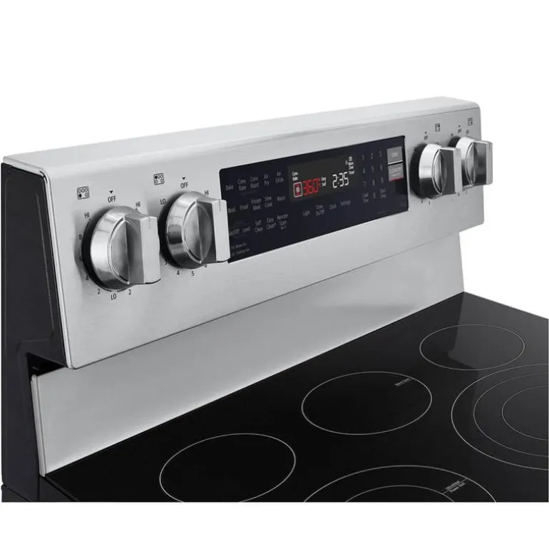 LG Range Stainless Steel 30" Electric Glass-Ceramic - LREN6325XE