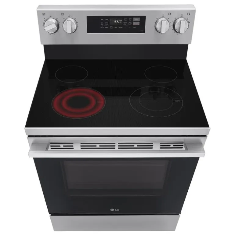 LG Range Stainless Steel 30" Electric Glass-Ceramic - LREN6321VE