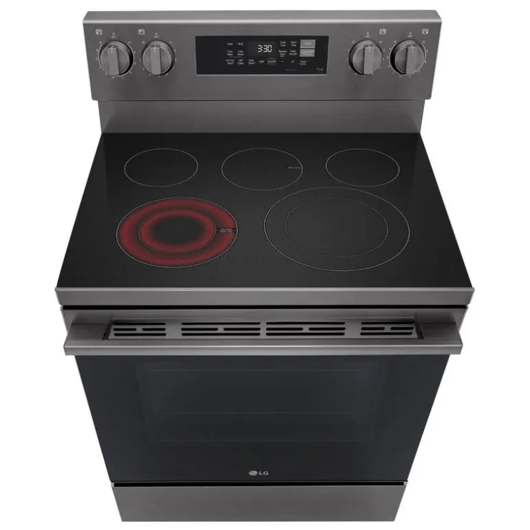 LG Range Stainless Steel 30" Electric Glass-Ceramic - LREN6323ZE