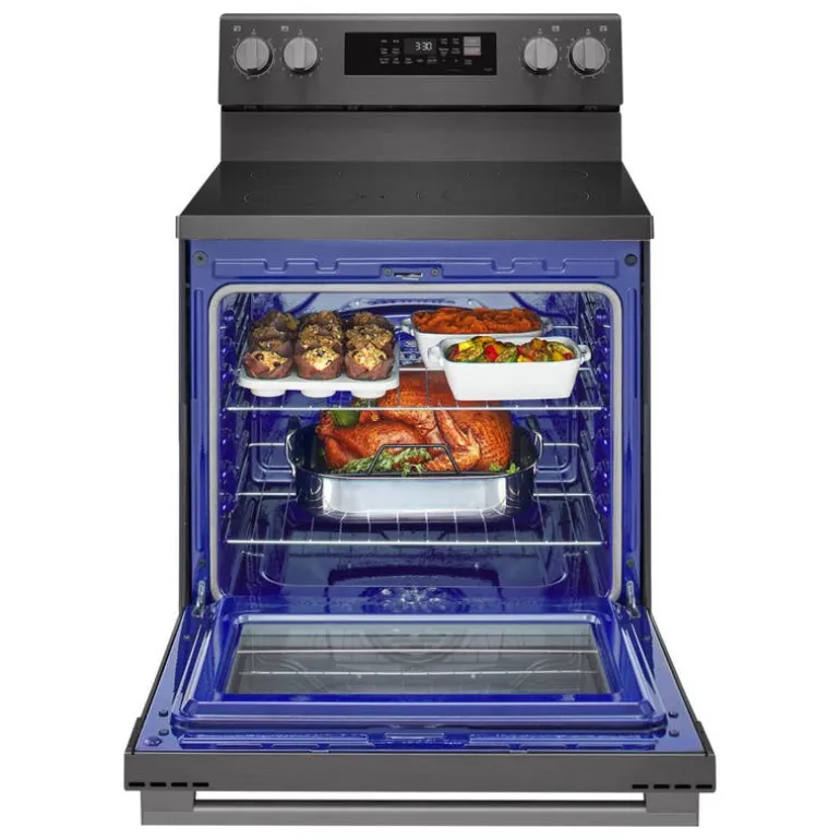 LG Range Stainless Steel 30" Electric Glass-Ceramic - LREN6323ZE