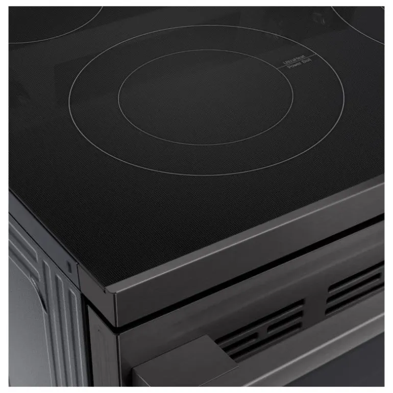 LG Range Stainless Steel 30" Electric Glass-Ceramic - LREN6323ZE