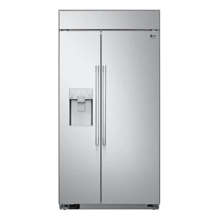 LG STUDIO 26 Cu Ft 42 In Refrigerator Stainless Steel Side by side - SRSXB2622S