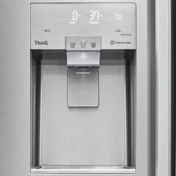 LG STUDIO 26 Cu Ft 42 In Refrigerator Stainless Steel Side by side - SRSXB2622S