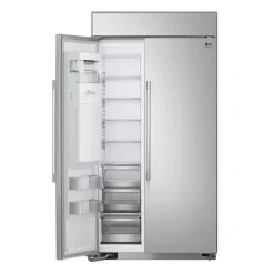 LG STUDIO 26 Cu Ft 42 In Refrigerator Stainless Steel Side by side - SRSXB2622S
