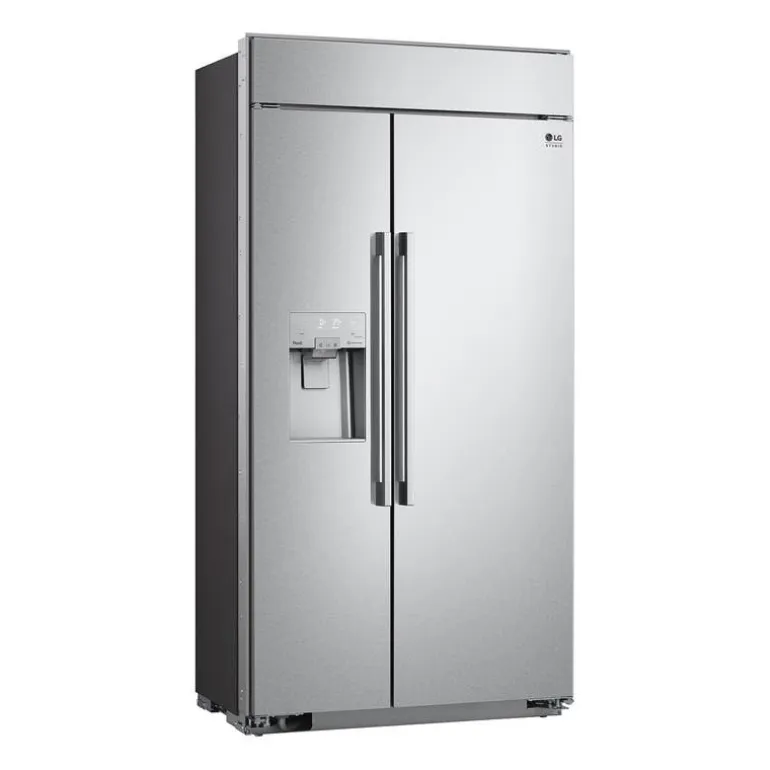 LG STUDIO 26 Cu Ft 42 In Refrigerator Stainless Steel Side by side - SRSXB2622S