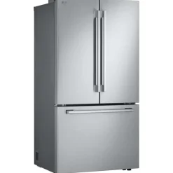 LG STUDIO 26.5 Cu Ft 36 In Refrigerator Stainless Steel Bottom Freezer, French door - SRFB27S3