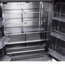 LG STUDIO 26.5 Cu Ft 36 In Refrigerator Stainless Steel Bottom Freezer, French door - SRFB27S3